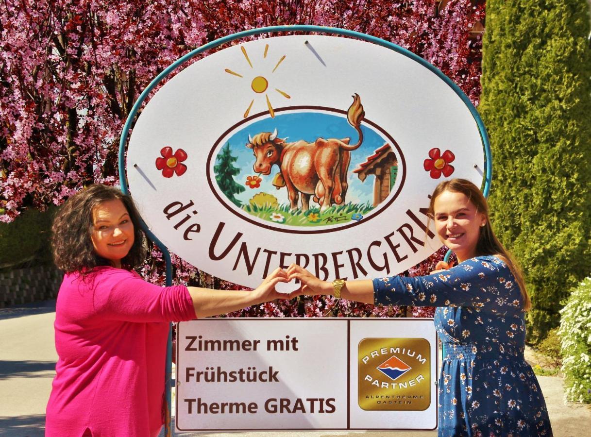 Bauernhofhotel "Die Unterbergerin" - Zimmer Mit Fruehstueck Und Ferienwohnungen In Gastein Mit Gratis Thermeneintritt Dorfgastein Exteriér fotografie